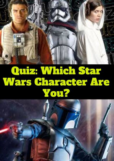 star wars quiz who are you|More.